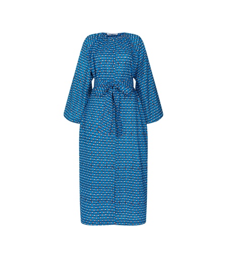 [S110F165C03] Dress with buttons (long)