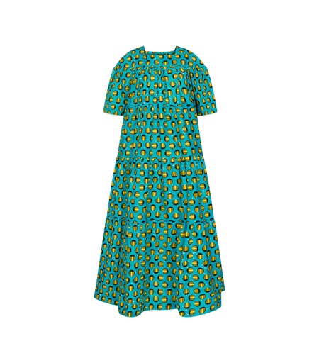 [S120F209C01] Flounce Dress (long)