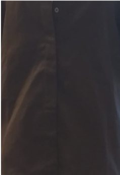 [S211F295BLA] Ruffled Collar SHIRT